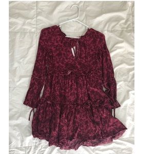 Red and Black American Eagle Dress